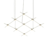 Sonneman Constellation SATIN NICKEL 66.75W x 28L x 1.5H Pendant 21Q13-RW3312