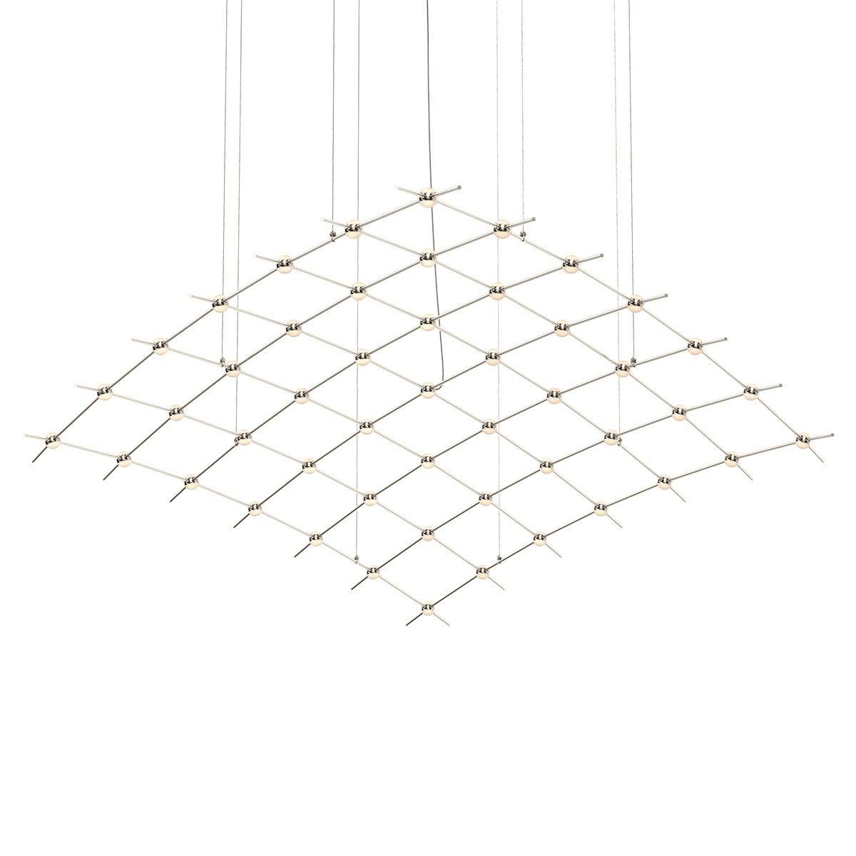 Sonneman Constellation SATIN NICKEL 177W x 73L x 1.5H Pendant 21Q13-RW7712