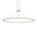 Sonneman Luna BRASS 49.5W x 1.75H Pendant 2234.14-27
