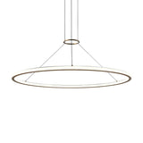 Sonneman Luna BRASS 49.5W x 1.75H Pendant 2234.14-35
