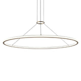 Sonneman Luna BRASS 61.5W x 1.75H Pendant 2235.14-35