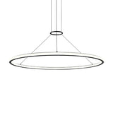 Sonneman Luna SATIN BLACK 49.5W x 1.75H Pendant 2234.25