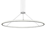 Sonneman Luna SATIN BLACK 61.5W x 1.75H Pendant 2235.25-27