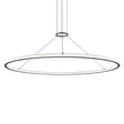 Sonneman Luna SATIN BLACK 61.5W x 1.75H Pendant 2235.25-35