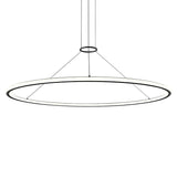Sonneman Luna SATIN BLACK 61.5W x 1.75H Pendant 2235.25-35