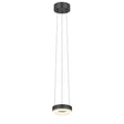 Sonneman Corona SATIN BLACK 6W x 2H Pendant 2311.25-J20