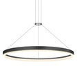 Sonneman Corona SATIN BLACK 31.5W x 2H Pendant 2317.25-35