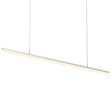 Sonneman Stiletto Bright Satin Aluminum 71.5W x 0.75L x 1.75H Pendant 2349.16-J20