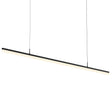 Sonneman Stiletto SATIN BLACK 71.5W x 0.75L x 1.75H Pendant 2349.25