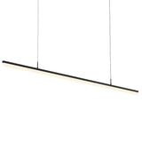 Sonneman Stiletto SATIN BLACK 71.5W x 0.75L x 1.75H Pendant 2349.25