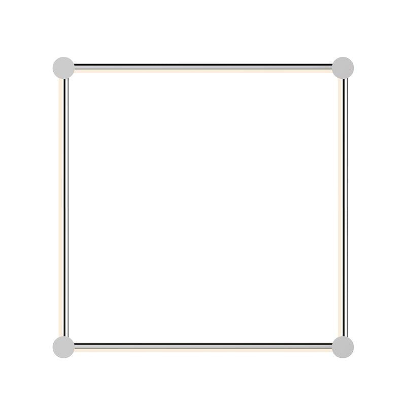 Sonneman Purolinear 360 POLISHED CHROME 26.75W x 26.75H Lighting 23QPCSR22R120PHA