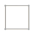 Sonneman Purolinear 360 Satin Chrome 26.75W x 26.75H Lighting 23QSCSR22R120PHA