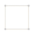 Sonneman Purolinear 360 Satin White 26.75W x 26.75H Lighting 23QSWSR22R120PHA