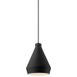 Sonneman Koma SATIN BLACK 9W x 11H Pendant 2750.25-E