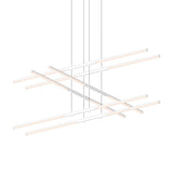 Sonneman Tik-Tak Satin White 47.5W x 47.5L x 0H Pendant 2803.03