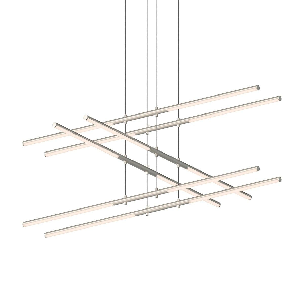 Sonneman Tik-Tak SATIN NICKEL 47.5W x 47.5L x 0H Pendant 2803.13