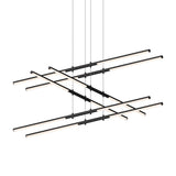 Sonneman Tik-Tak SATIN BLACK 47.5W x 47.5L x 0H Pendant 2803.25