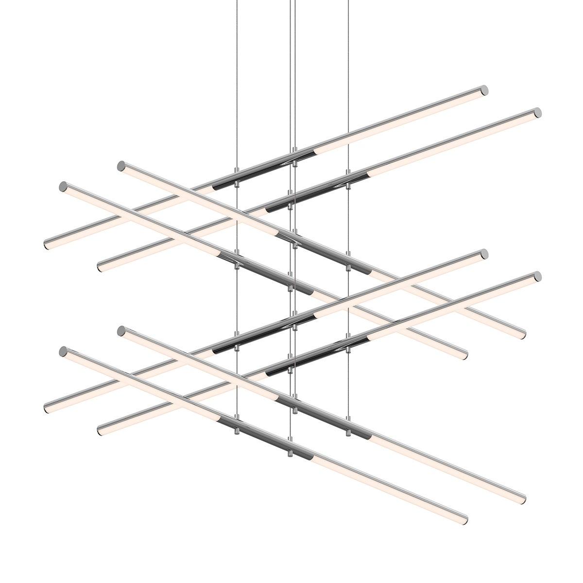 Sonneman Tik-Tak POLISHED CHROME 47.5W x 47.5L x 0H Pendant 2804.01