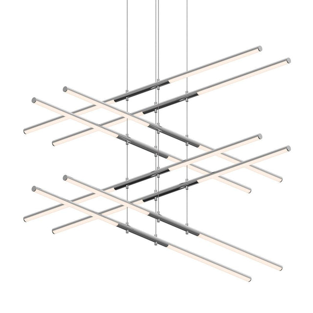 Sonneman Tik-Tak POLISHED CHROME 47.5W x 47.5L x 0H Pendant 2804.01