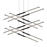 Sonneman Tik-Tak SATIN BLACK 47.5W x 47.5L x 0H Pendant 2804.25