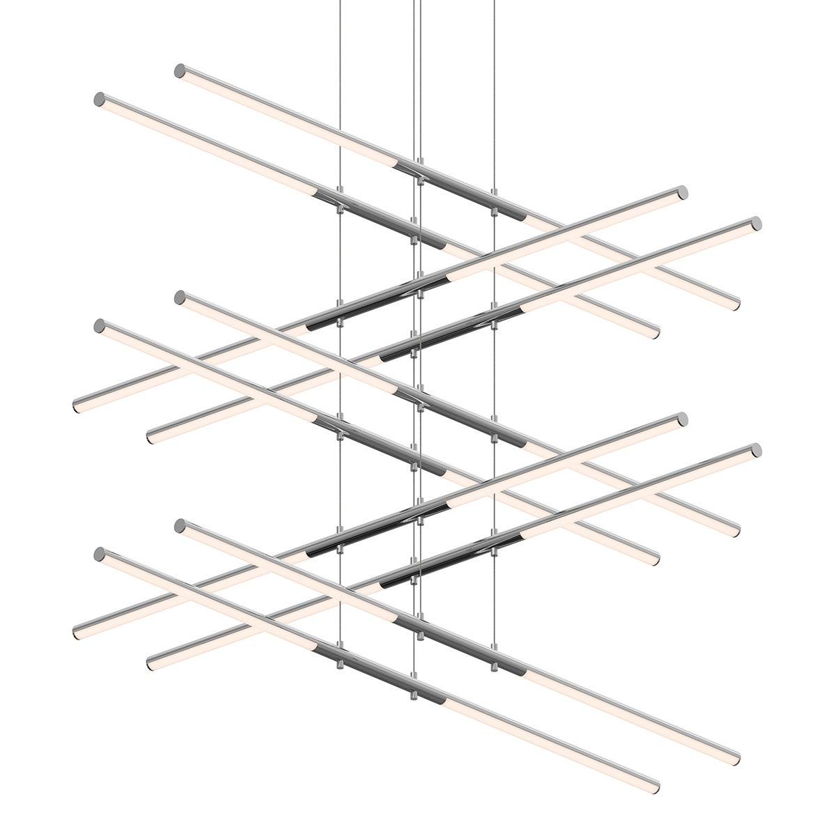 Sonneman Tik-Tak POLISHED CHROME 47.5W x 47.5L x 0H Pendant 2805.01