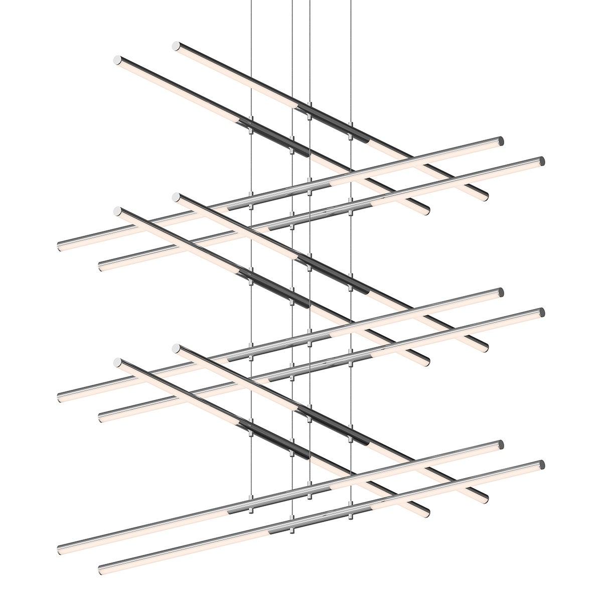 Sonneman Tik-Tak POLISHED CHROME 47.5W x 47.5L x 0H Pendant 2806.01