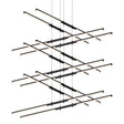 Sonneman Tik-Tak SATIN BLACK 47.5W x 47.5L x 0H Pendant 2806.25