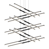 Sonneman Tik-Tak SATIN BLACK 47.5W x 47.5L x 0H Pendant 2806.25