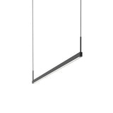 Sonneman Thin-Line SATIN BLACK 48W x 0.75L x 5H Pendant 2816.25-4-J20