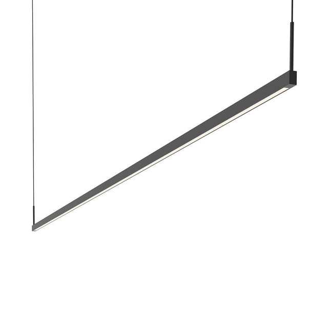 Sonneman Thin-Line SATIN BLACK 96W x 0.75L x 5H Pendant 2816.25-8