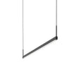Sonneman Thin-Line SATIN BLACK 48W x 0.75L x 5H Pendant 2818.25-4