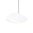 Sonneman Papillons SATIN BLACK 11.75W x 4L x 5H Pendant 2901.25-AW