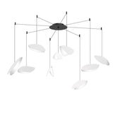 Sonneman Papillons SATIN BLACK 24W x 6.75H Pendant 2905.25W