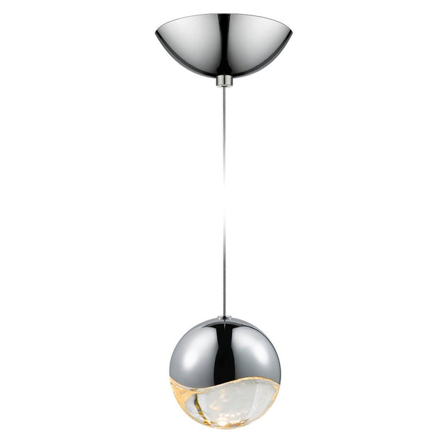 Sonneman Grapes POLISHED CHROME 3.75W x 3.75H Pendant 2912.01-LRG