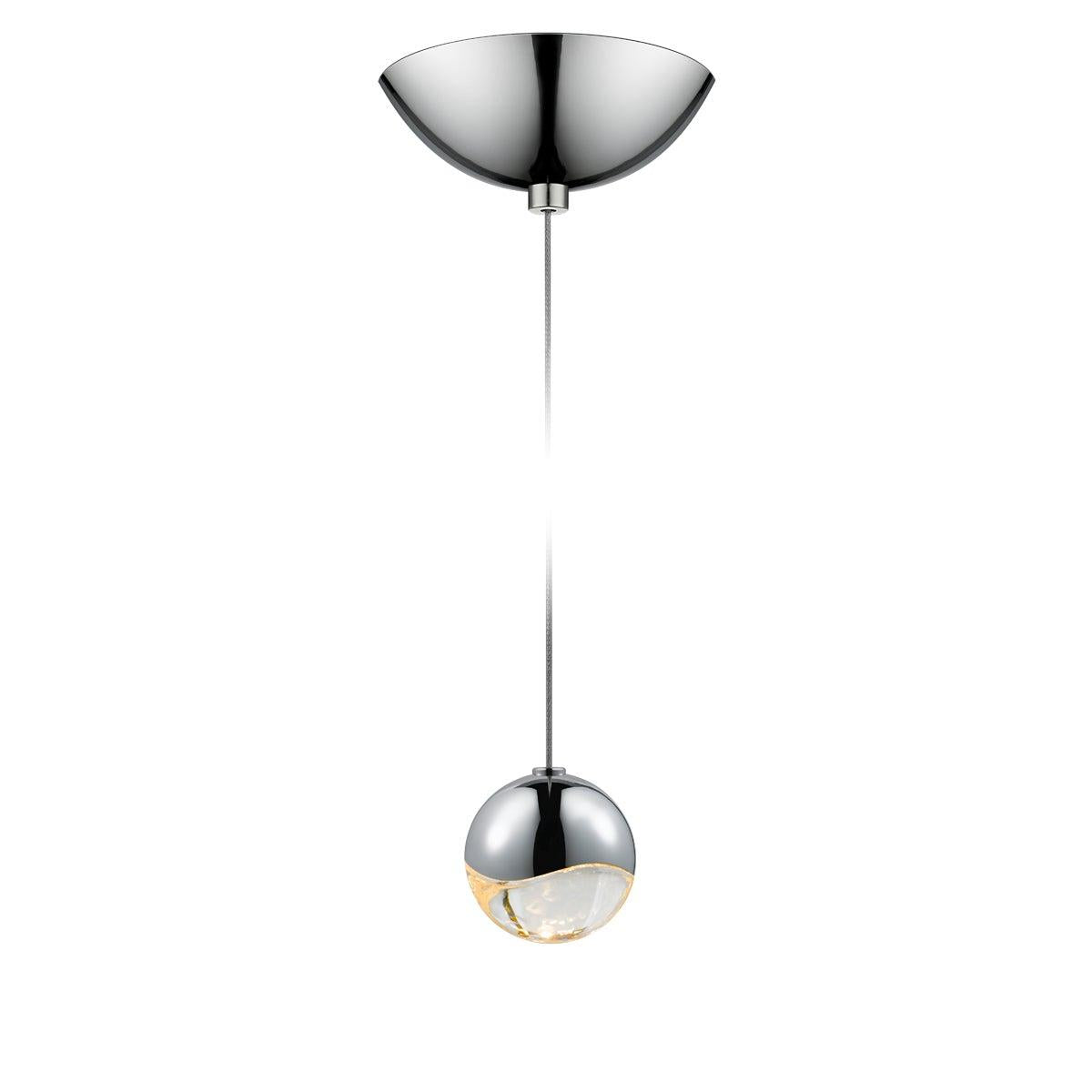 Sonneman Grapes POLISHED CHROME 2.5W x 2.5H Pendant 2912.01-SML
