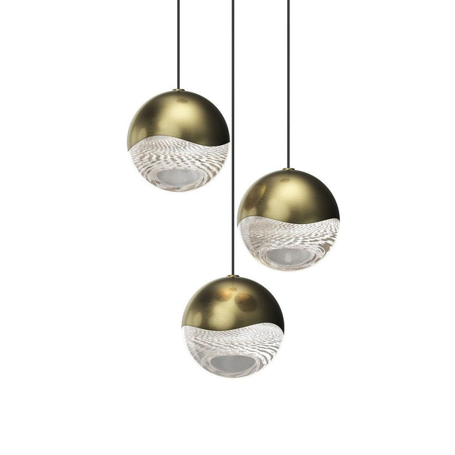 Sonneman Grapes BRASS 8.25W x 3.75H Pendant 2914.14-LRG