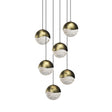 Sonneman Grapes BRASS 11.75W x 3.75H Pendant 2915.14-LRG