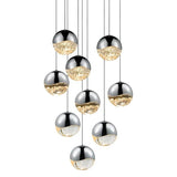 Sonneman Grapes POLISHED CHROME 13.75W x 3.75H Pendant 2916.01-LRG