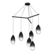 Sonneman Liquid SATIN BLACK 39.25W x 11.5H Pendant 2976.25K
