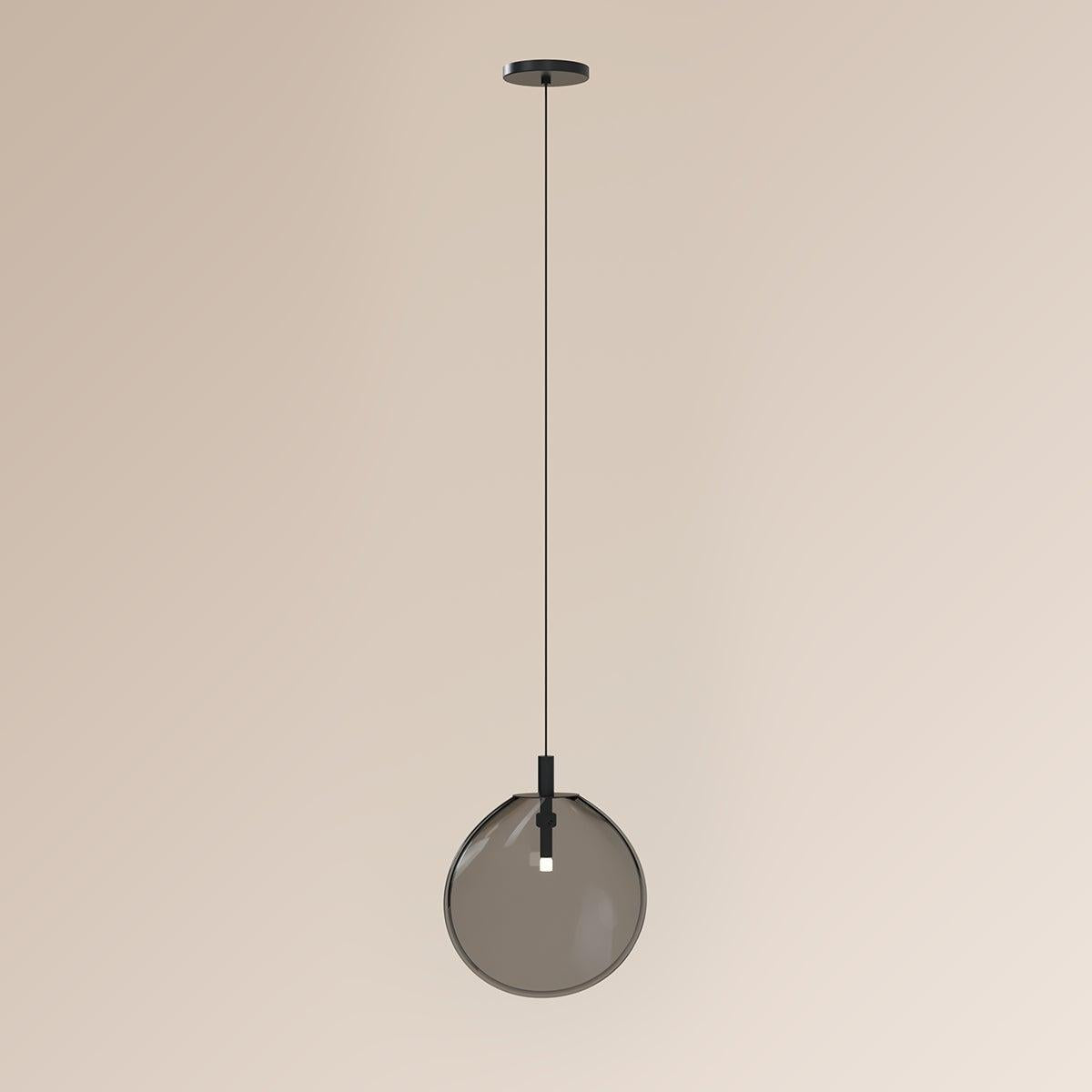 Sonneman Cantina SATIN BLACK 12W x 3.75L x 14H Pendant 2990.25K-MED