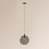 Sonneman Cantina SATIN BLACK 12W x 3.75L x 14H Pendant 2990.25K-MED