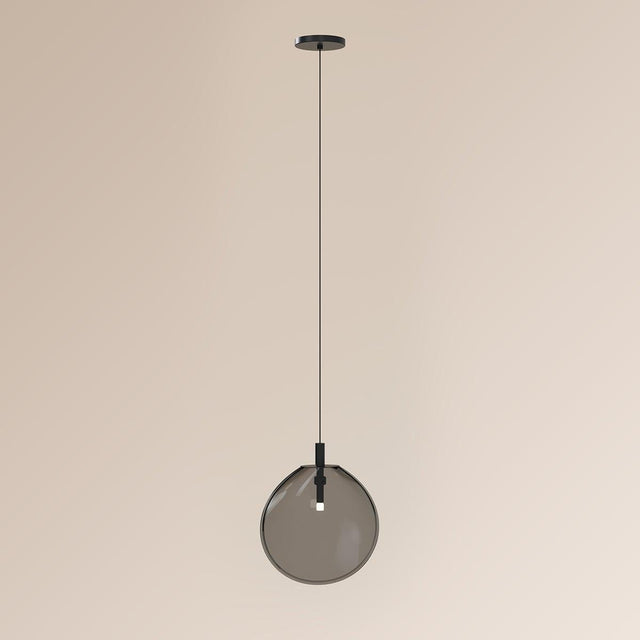 Sonneman Cantina SATIN BLACK 12W x 3.75L x 14H Pendant 2990.25K-MED