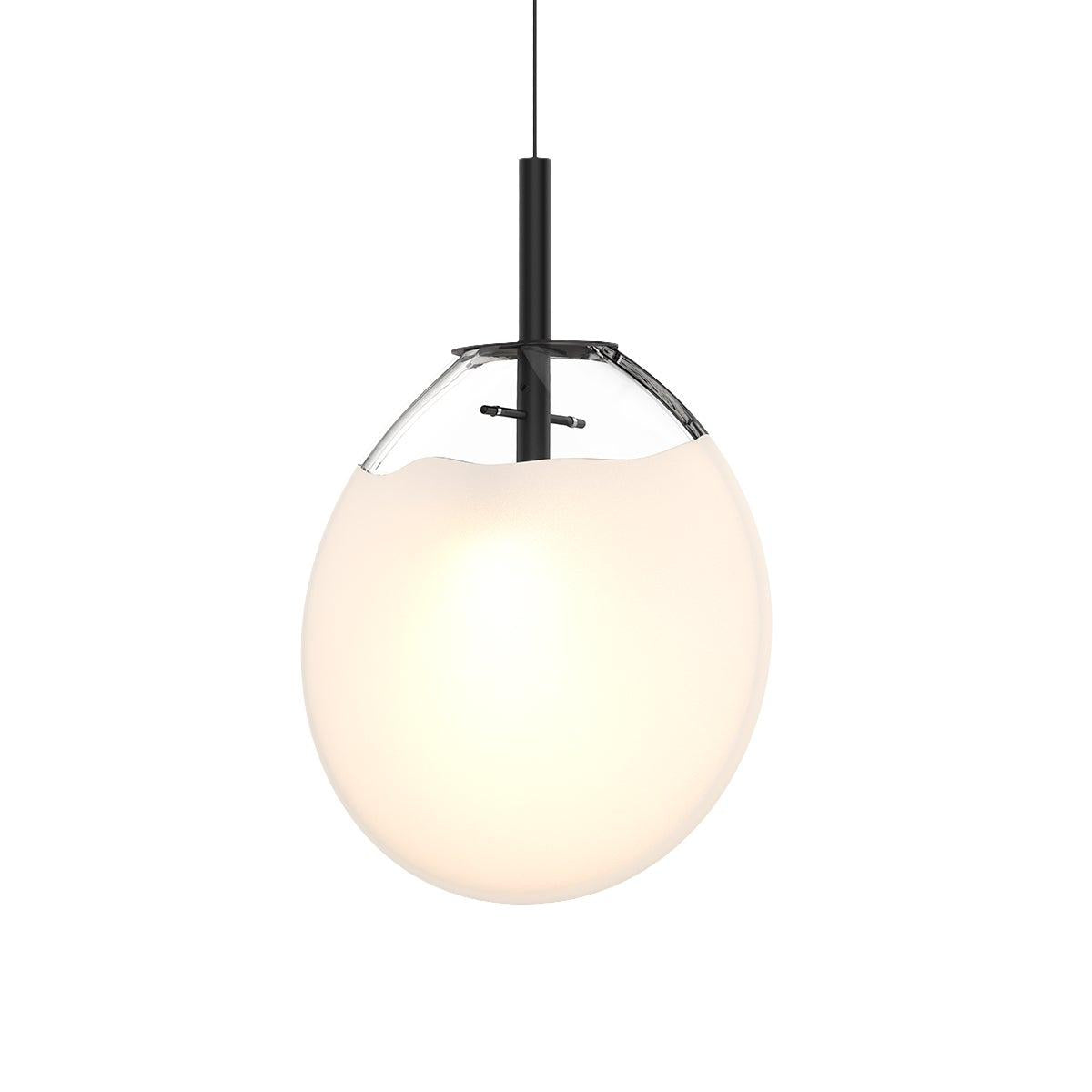 Sonneman Cantina SATIN BLACK 12W x 3.75L x 14H Pendant 2990.25W-MED