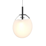 Sonneman Cantina SATIN BLACK 12W x 3.75L x 14H Pendant 2990.25W-MED