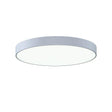 Sonneman Pi Satin White 23.75W x 4H Semi-Flush Mount 3747.03-35