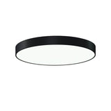 Sonneman Pi SATIN BLACK 23.75W x 4H Semi-Flush Mount 3747.25-35