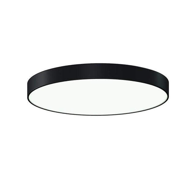 Sonneman Pi SATIN BLACK 23.75W x 4H Semi-Flush Mount 3747.25-35