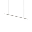 Sonneman Fino SATIN BLACK 58W x 0.75L x 0.75H Pendant 3777.25-35