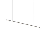 Sonneman Fino SATIN BLACK 58W x 0.75L x 0.75H Pendant 3777.25-35