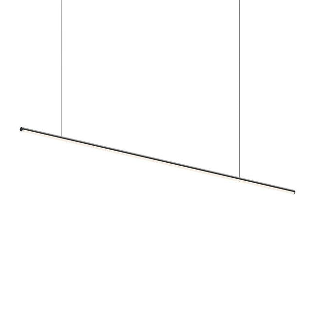 Sonneman Fino SATIN BLACK 70W x 0.75L x 0.75H Pendant 3778.25-35